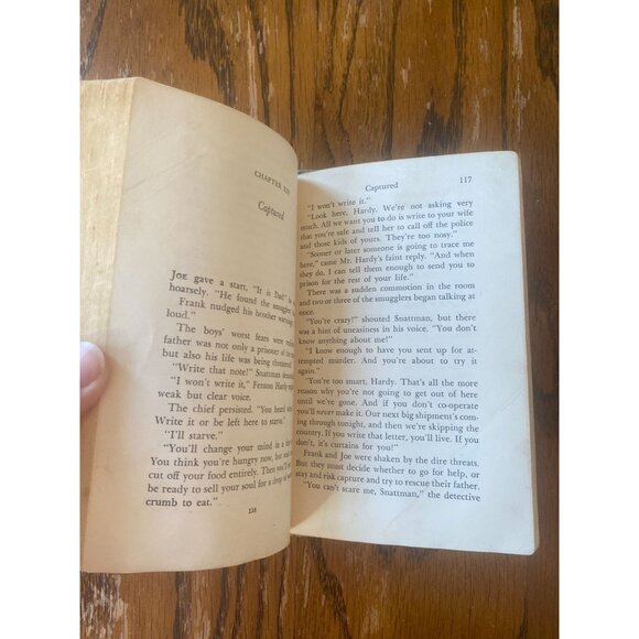 The Hardy Boys "The House On The Cliff" 1959 Edition Hardcover By Franklin W. Di - Picture 8 of 8